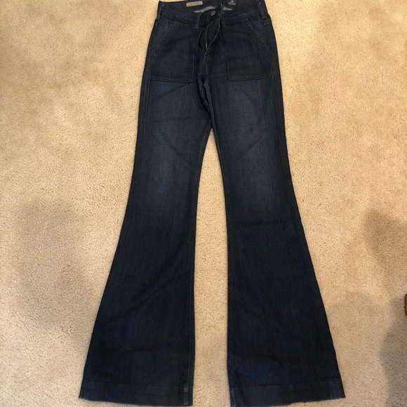 Adriano Goldschmied patch pocket bell bottom jeans - Picture 6 of 9